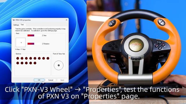 PXN V3 Tutorial for testing on PC (Switch D-input Mode) смотреть онлайн