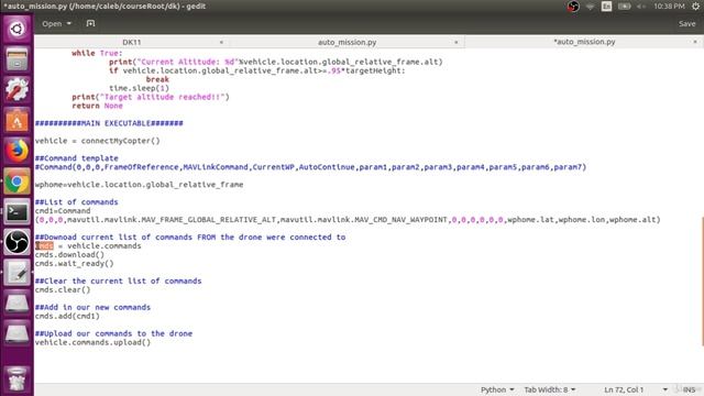6.14. Autonomous DroneKit Mission With AUTO Mode смотреть онлайн