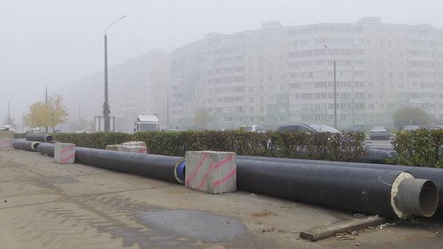В Солигорске перекрыта проезжая часть по улице Железнодорожная смотреть онлайн