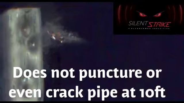 SilentStrike 308 230gr Full Cycling Subsonic fired on 3 mm pipe смотреть онлайн