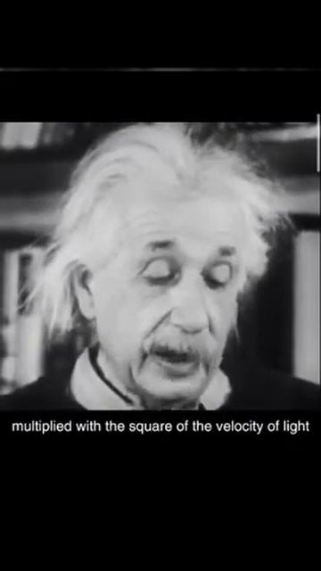 Einstein explaining his equation E=m×c^2 смотреть онлайн