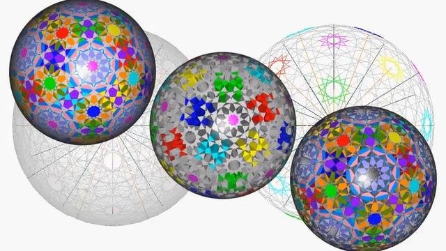 bisected Goldberg polyhedron(I n, m) & (I m, n)_analytic_all_2 смотреть онлайн