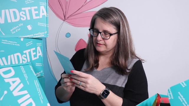 DAVIDsTEA holiday SUBSCRIPTION CLUB 2021 - Tea Tasting Winter 2021 box 4 смотреть онлайн