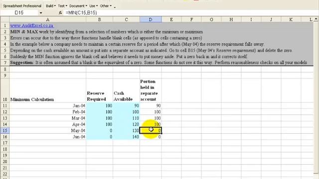 Identify the MAXimum and MINimum number is a range of numbers in Excel. смотреть онлайн