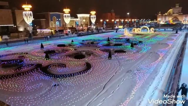 Каток на ВДНХ Москва смотреть онлайн