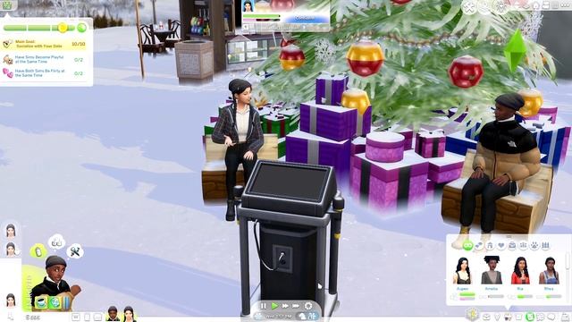 ALL I WANT FOR CHRISTMAS IS YOU // THE SIMS 4 || FINDING SOLACE #8 смотреть онлайн