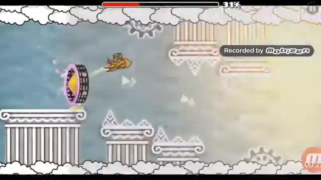 прохожу кораблик в левеле Dream Travel Geometry Dash