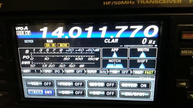 UA1ATD/p CQ-ing from RR-20-14 смотреть онлайн