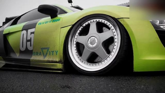 Filthy gorgeous // Slammed Audi R8 at R-Tec Auto Design смотреть онлайн