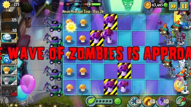 Plants vs Zombies 2 Gameplay Neon Mixtape Day 26 Walkthrough Plants vs Zombie Video -Primal Gamepla смотреть онлайн