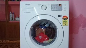 DELICATE Wash Full Cycle | SAMSUNG Front Load Washing Machine | Fully Automatic | 40 °C | 400 RPM