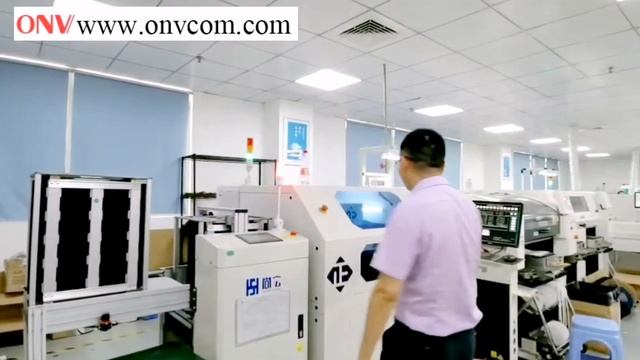 ONV PoE switch manufacturer - SMT workshop смотреть онлайн