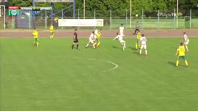 Майкопская "Дружба" обыграла "Кубань – 2" смотреть онлайн