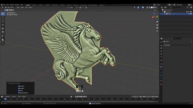 2D Image To 3D Model In Blender | Sculpting With Textures | CNC Grayscale