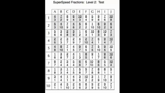 Program 540 SuperSpeed Math смотреть онлайн