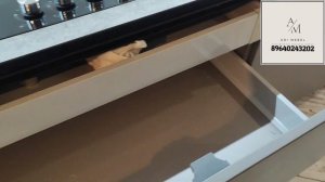 обзор кухни с столешницей HPL компакт плита