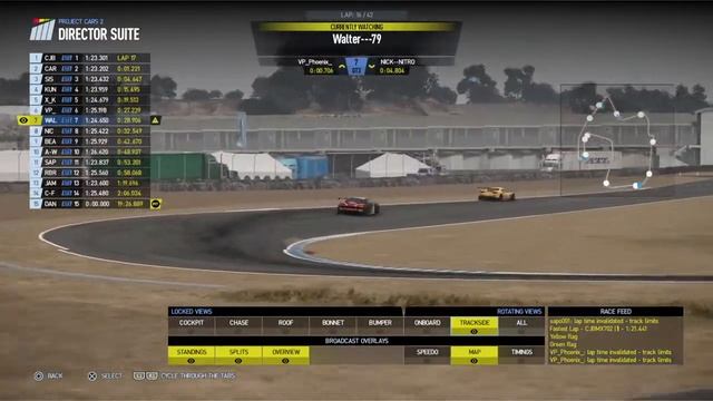 AOR Project Cars 2 Elite Laguna Seca смотреть онлайн