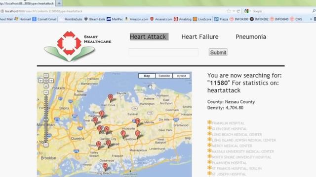 SmartHealth NY | INFO 4302 Cornell University | Final Group Project смотреть онлайн