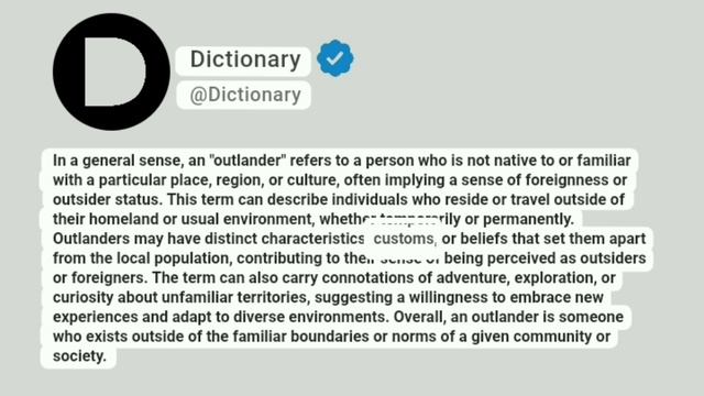 Outlander Meaning In English смотреть онлайн