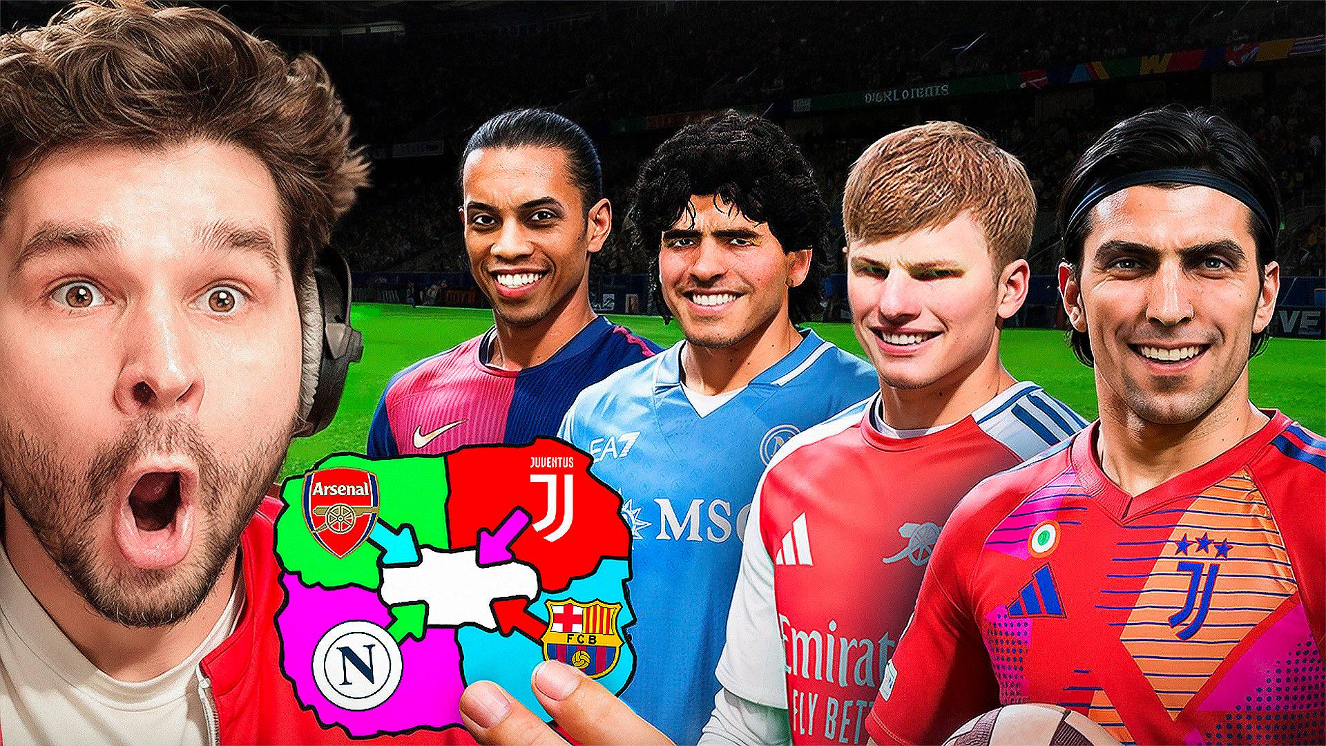 ЛЕГЕНДЫ Вернулись в ФИФА ИМПЕРИАЛИЗМ... но КОЛЕСО Выбирает ТИП ПРОТИВОСТОЯНИЯ!! (EA Sports FC 25) смотреть онлайн