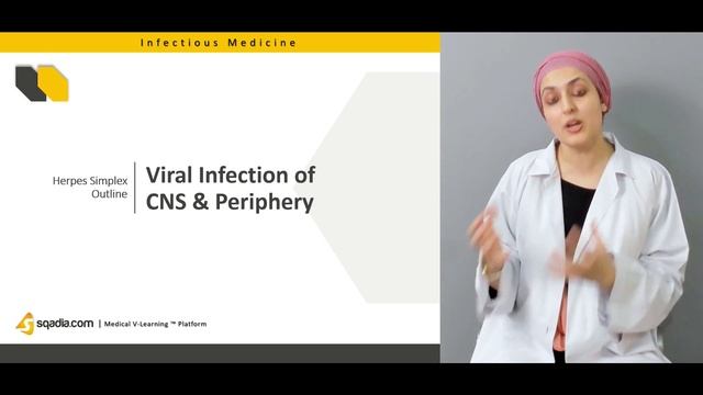 Herpes Simplex | Infectious Diseases Medicine Lecture | Medical V-Learning™ | sqadia.com смотреть онлайн