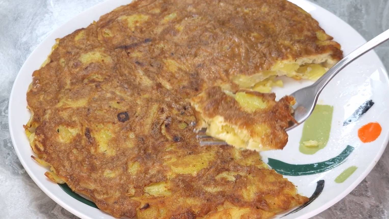 Готовлю из остатков: Испанская бабушка научила меня! Жареная картошка с луком вкуснее мяса, рецепт.