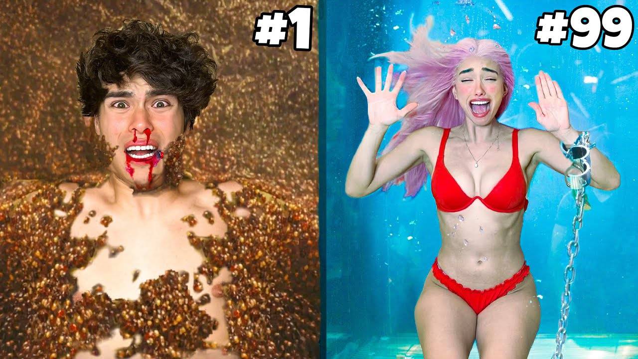 Столкнулись Со 100 Страхами За 24 Часа (Близнецы Стокс | Stokes Twins) смотреть онлайн