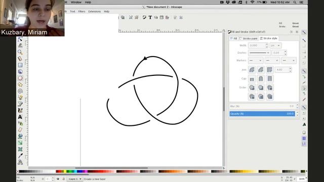 Tutorial for drawing knots and their Seifert surfaces using inkscape смотреть онлайн