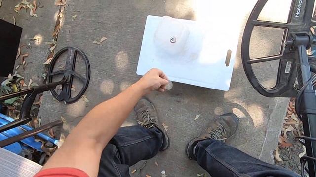 Nokta Legend Bottlecaps masking coins and rings. LG30 demonstration!! смотреть онлайн