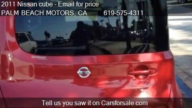 2011 Nissan cube 1.8 SL - for sale in San Diego, CA 92154 смотреть онлайн