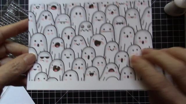Quick & Super Easy Halloween Card with Slimline Boo's смотреть онлайн