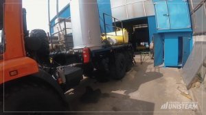 АДПМ 12 150 серии UNISTEAM™-AI6  на шасси Камаз 43118 с насосом НБ-50