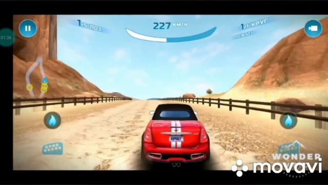 Первый заезд в игре Asphalt Nitro. Взял второе место. смотреть онлайн