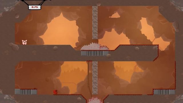 SuperMeatBoy Прохождение №1 смотреть онлайн