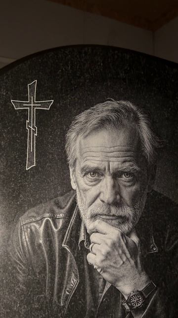 Гравировка на граните,ретушь смотреть онлайн