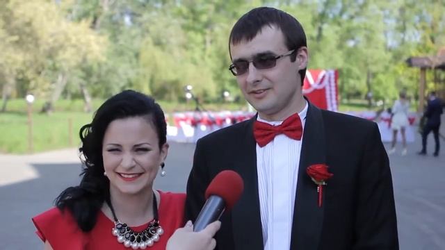 Интервью сюрприз на свадьбе. Ведущая в Запорожье - Евгения Инская смотреть онлайн