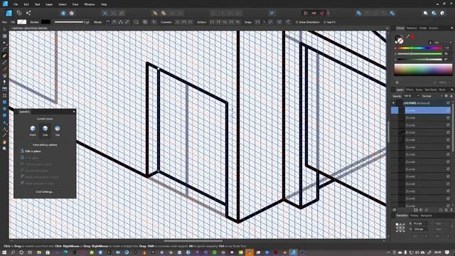 Affinity Designer - Basic Isometric Drawing смотреть онлайн