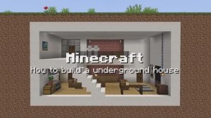 Как построить современную Подземную базу в Майнкрафт! Minecraft!