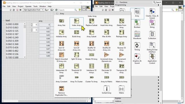 LabVIEW (Data files) #EP6 Reading data from a text file смотреть онлайн