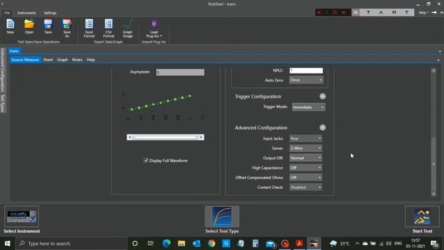 Keithley Kickstart Software 1.9.8 For Transistor Characterisation Using Keithley 2612B SMU Malayala