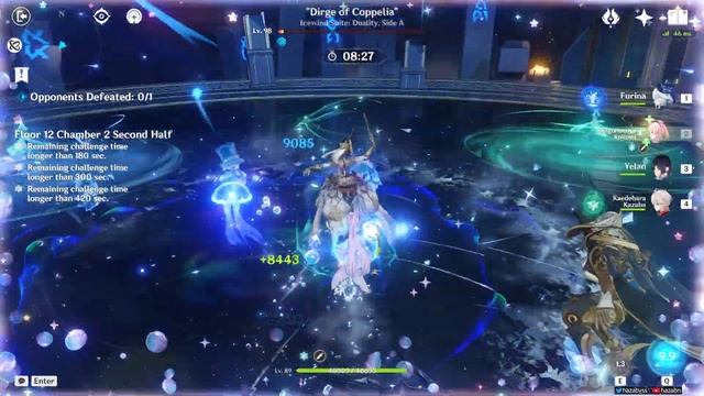 quick(en) swap x kokomi mono hydro | 4.2 (4.1) spiral abyss floor 12 full clear (9 stars) смотреть онлайн