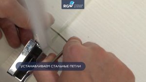 Монтаж душевой двери RGW HO-014