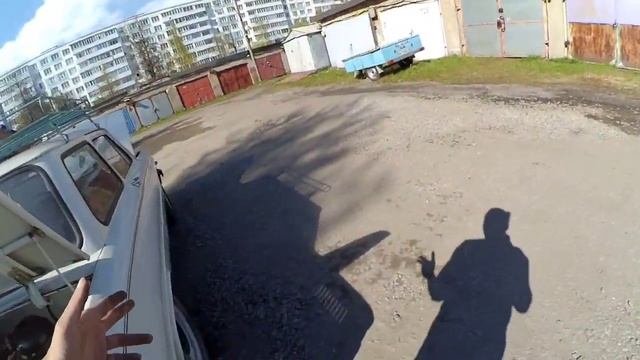 влог в гараж/заводим запорожец и шкоду/едем навестить папу смотреть онлайн