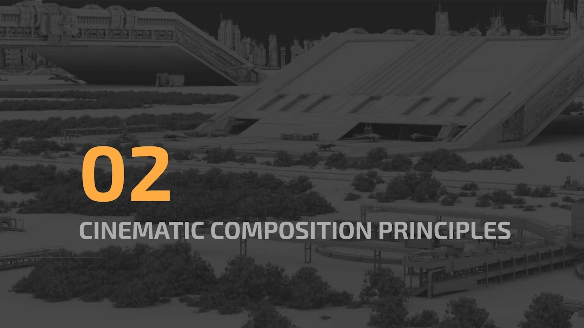 week 05 - 02 cinematic composition principles - Cinematic Lighting in Houdini смотреть онлайн