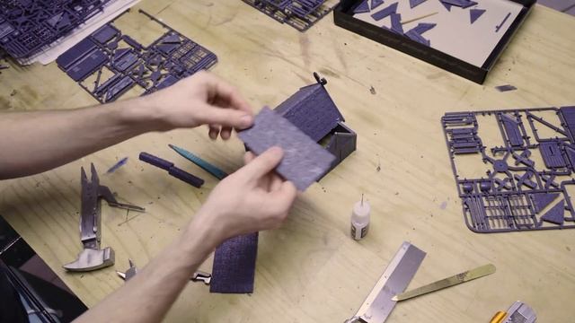 STABLE, BLACKSMITH & COMPLEX HOUSES! ! ~ War in Rohan Terrain Tutorial смотреть онлайн