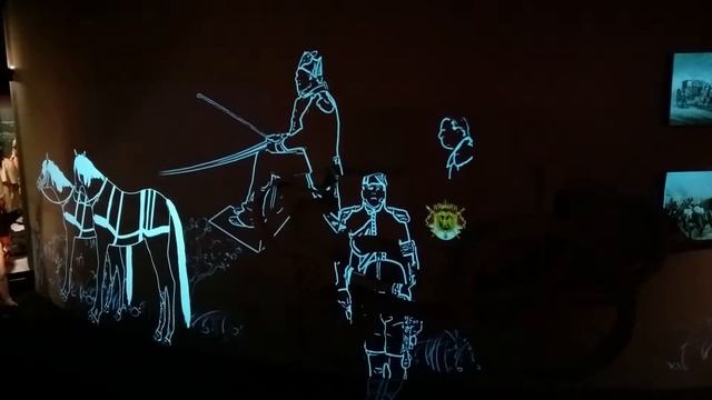 Waterloo museum chariot laser show смотреть онлайн