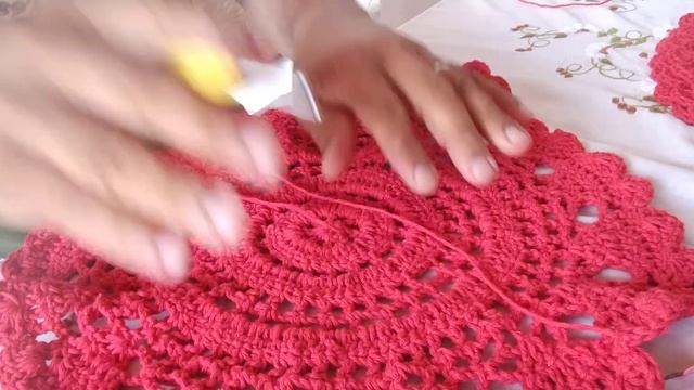 aula 2 do jogo americano em crochê.(1) смотреть онлайн