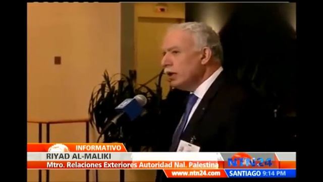 Ministro de Asuntos Exteriores palestino asegura que espera lograr la paz duradera смотреть онлайн