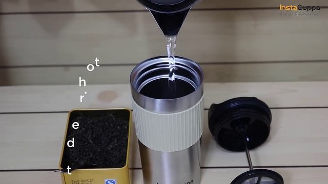 How To Infuse Loose Leaf Tea Using InstaCuppa Travel French Press | Shop Travel French Press Online смотреть онлайн