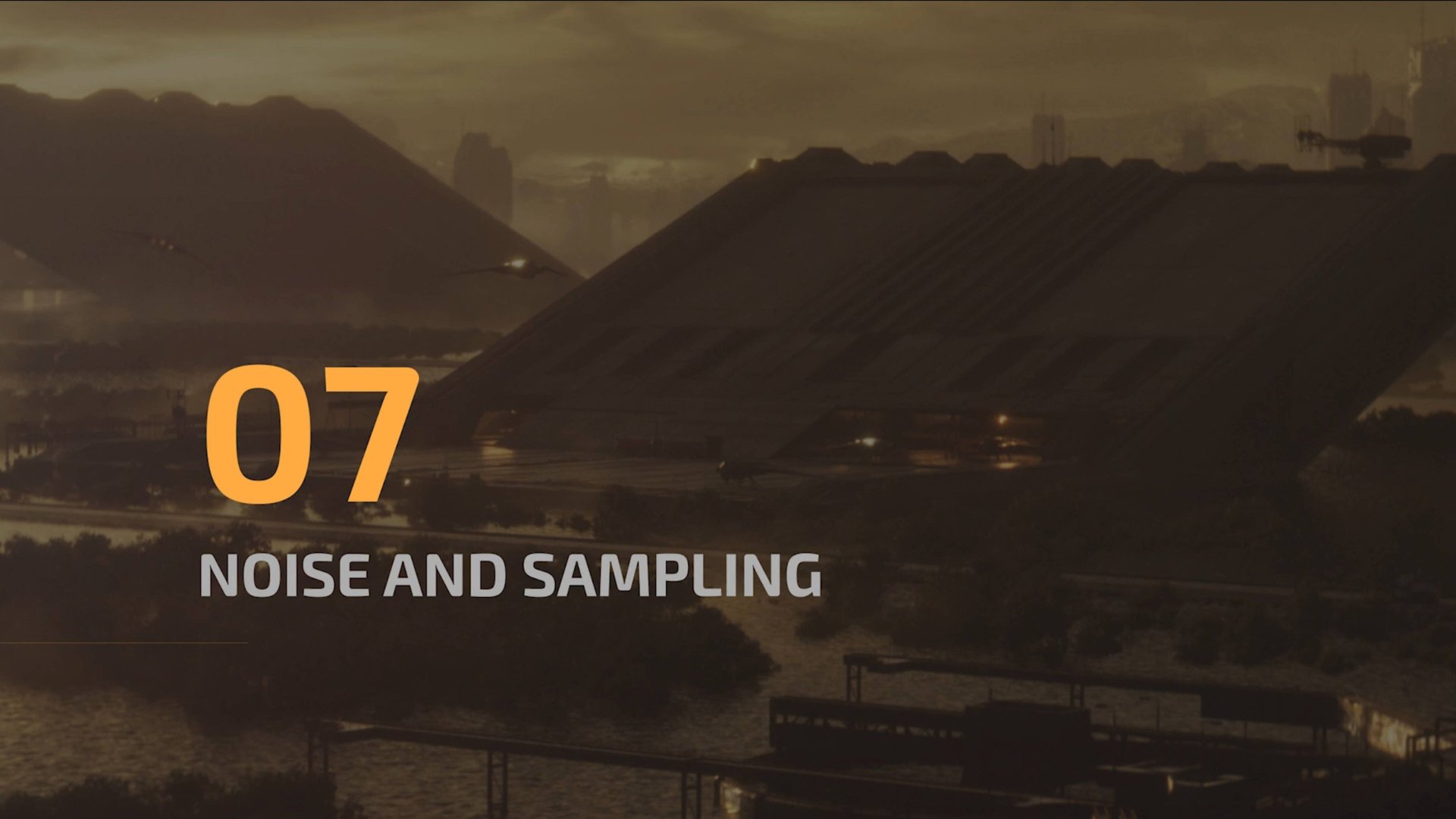 week 06 - 07 Noise and Sampling - Cinematic Lighting in Houdini смотреть онлайн